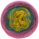 Lana Grossa SHADES OF MERINO COTTON | 416-rose vif/moka/pétrole/jaune