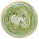 Lana Grossa SHADES OF MERINO COTTON | 420-vert pâle/beau vert Tilleul/menthe/beige