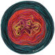 Lana Grossa SHADES OF MERINO COTTON | 608-jaune/rose vif/rouge tomate/bleu acier/noir