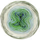 Lana Grossa SHADES OF MERINO COTTON | 622-bleu/vert herbe/bleu clair/écru/sapin