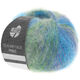 Lana Grossa SILKHAIR HAZE Print | 1204-turquoise bleu/pourpre/vert réséda/violet bleu