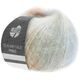 Lana Grossa SILKHAIR HAZE Print | 1209-gris argent/gris clair/bleu clair/brun chocolat