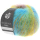 Lana Grossa SILKHAIR HAZE Print | 1212-jaune moutarde/jade/turquoise/pétrole/violet gris