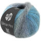 Lana Grossa SILKHAIR PRINT | 432-pétrole/pétrole foncé/gris moyen/gris souris/gris fumé