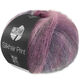 Lana Grossa SILKHAIR PRINT | 435-rose vif/bordeaux/gris clair/violet gris