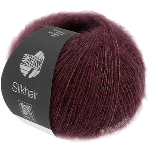 Lana Grossa SILKHAIR | 177-rouge foncé