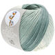 Lana Grossa SOFT COTTON Dégradé | 106-blanc/gris clair/gris pétrole