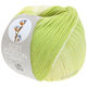 Lana Grossa SOFT COTTON Dégradé | 113-blanc/vert blanc/vert tendre/beau vert Tilleul