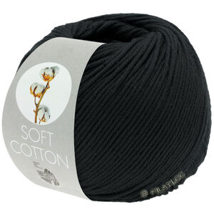 Lana Grossa SOFT COTTON | 34-noir