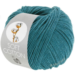Lana Grossa SOFT COTTON | 65-bleu pétrole