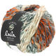 Lana Grossa STRIPY (lala BERLIN) | 01-blanc/gris/rouille/orange/gris foncé