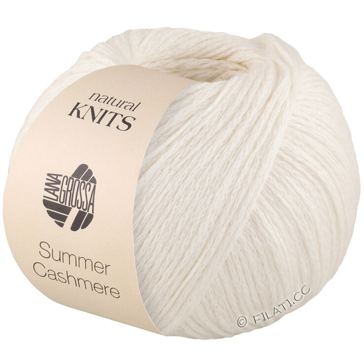 Lana Grossa SUMMER CASHMERE | 01-blanc