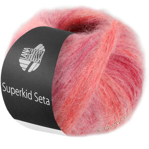 Lana Grossa SUPERKID SETA | 104-rouge vin/framboise/saumon