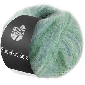 Lana Grossa SUPERKID SETA | 109-vert sapin/vert bouteille/gris vert