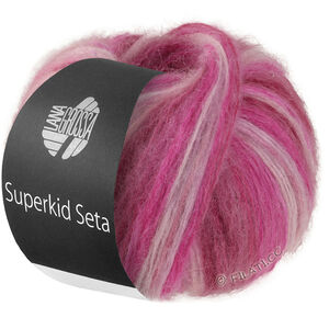 Lana Grossa SUPERKID SETA | 111-rosé/rose vif/rouge vin