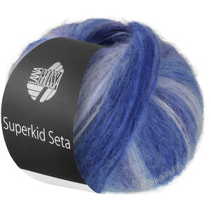 Lana Grossa SUPERKID SETA | 112-bleu tendre/bleu ciel/bleu d'encre/bleu saphir
