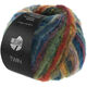 Lana Grossa TWIN 50g | 204-rouge/jaune/gris vert/vert foncé/vert clair/jean