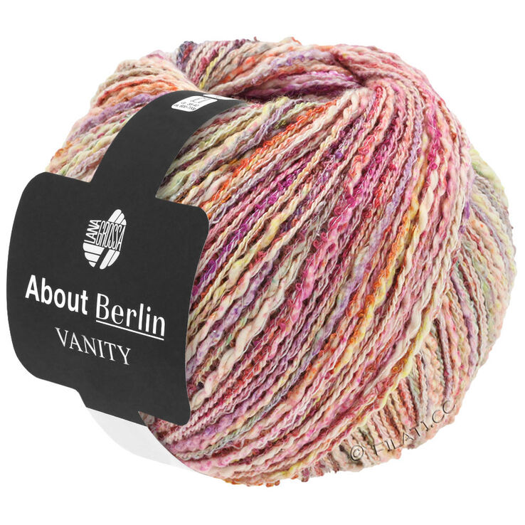 Lana Grossa VANITY (ABOUT BERLIN) | 01-rose/lilas/gris vert multicolore
