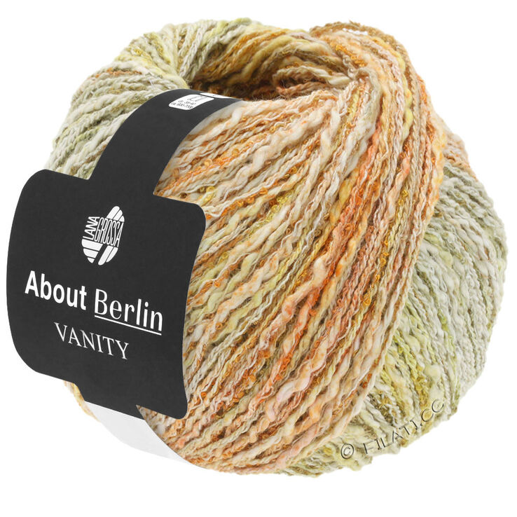 Lana Grossa VANITY (ABOUT BERLIN) | 03-cannelle/ocre/olive multicolore