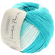 Lana Grossa WAKAME Uni/Print (Linea Pura) | 102-blanc/turquoise clair/turquoise