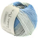Lana Grossa WAKAME Uni/Print (Linea Pura) | 109-blanc/bleu tendre/gris argent/jean