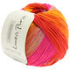 Lana Grossa WAKAME Uni/Print (Linea Pura) | 110-jaune soleil/orange/rose vif foncé/vieux rose