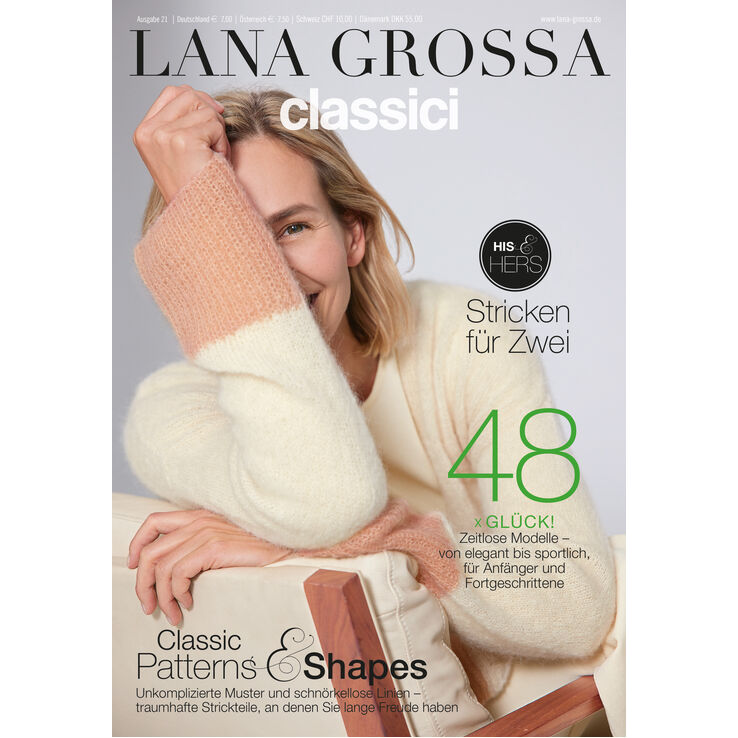 Classici No. 21 - Magazine allemand + explications en français de Lana Grossa