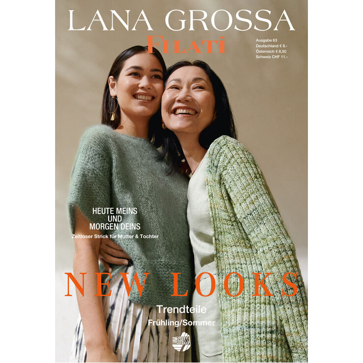 FILATI No. 63 (Frühjahr/Sommer 2022) - Édition allemande de Lana Grossa