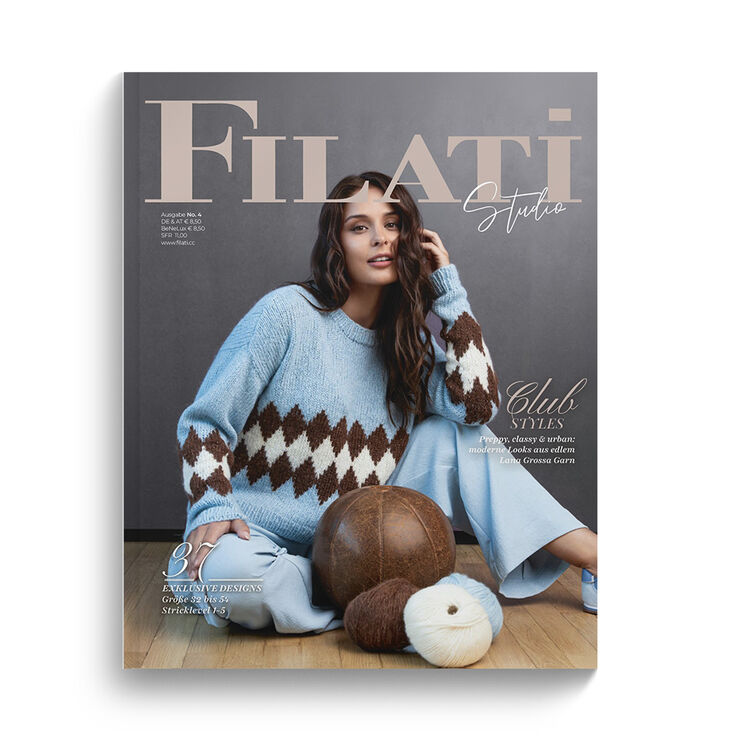 FILATI STUDIO No. 4 - Magazine allemand + explications en français de FILATI Studio