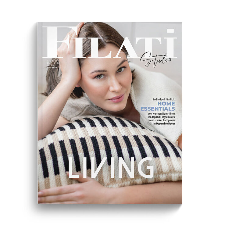 LIVING No. 1 - Magazine allemand + explications en français de FILATI Studio
