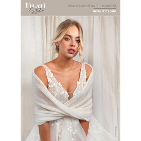 INFINITY LOOP blanc - Brautlooks No. 1 | M03a de FILATI Studio