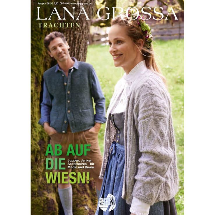 TRACHTEN No. 08 - Édition allemande de Lana Grossa