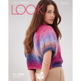 LOOKBOOK No. 16 - Magazine allemand + explications en français de Lana Grossa