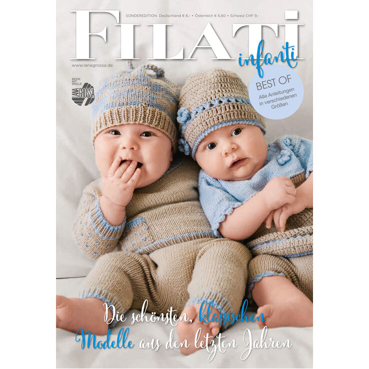 FILATI INFANTI Best of - Magazine (DE) + Explications anglais (EN) de Lana Grossa