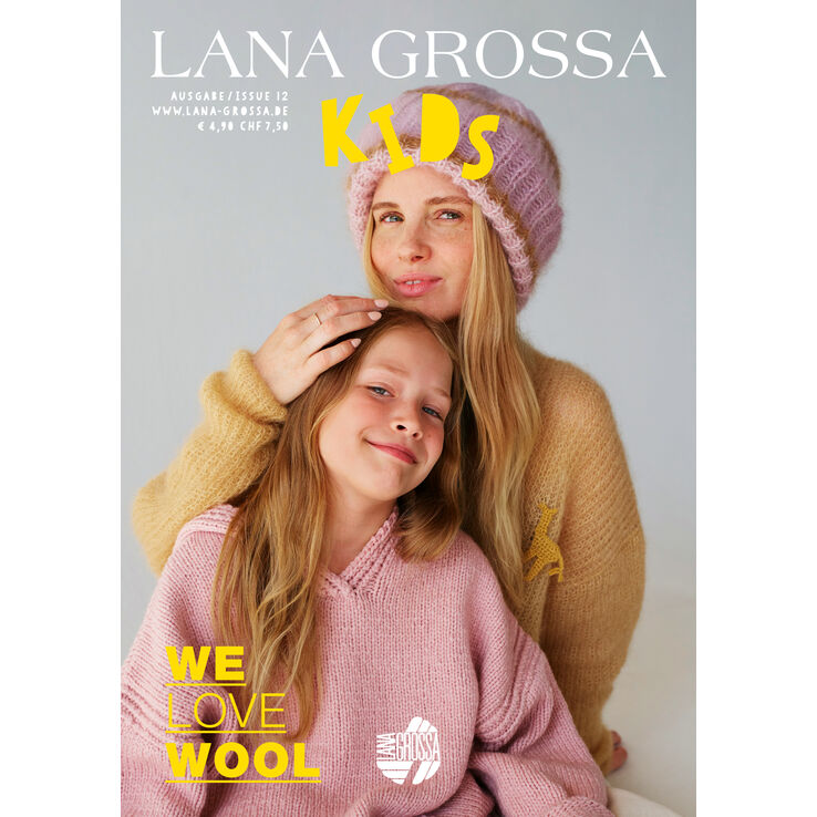 Lana Grossa KIDS No. 12 - Magazine allemand + explications en anglais de Lana Grossa