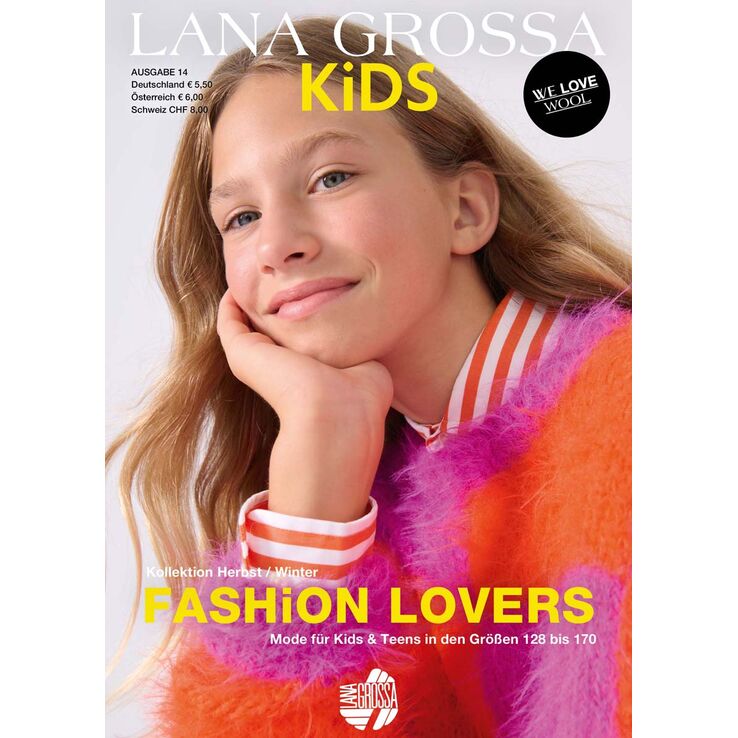 Lana Grossa KIDS No. 14 - Magazine allemand + explications en français de Lana Grossa