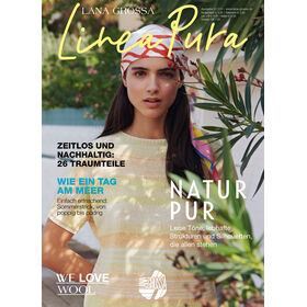 LINEA PURA No. 15 - Magazine allemand + explications en français de Lana Grossa