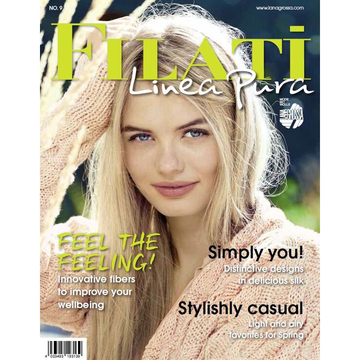 LINEA PURA No. 9 - Magazine + explications en anglais de Lana Grossa