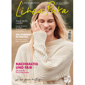 LINEA PURA No. 14 - Magazine allemand + explications en français de Lana Grossa