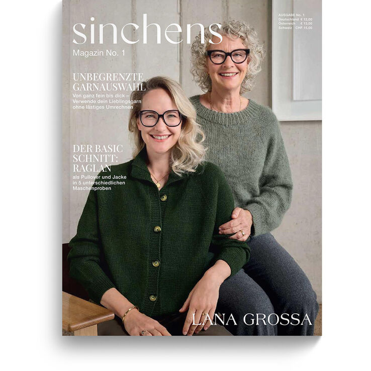 Sinchens No. 1 - Édition allemande de Lana Grossa