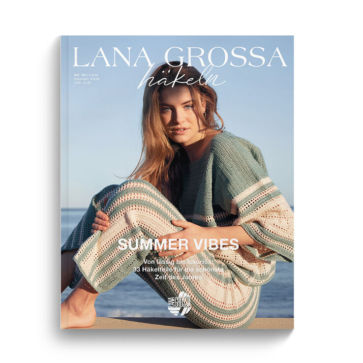 FILATI Häkeln No. 9 - Magazine allemand + explications en français de Lana Grossa
