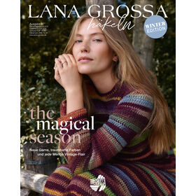 FILATI Häkeln No. 7 - Magazine allemand + explications en français de Lana Grossa