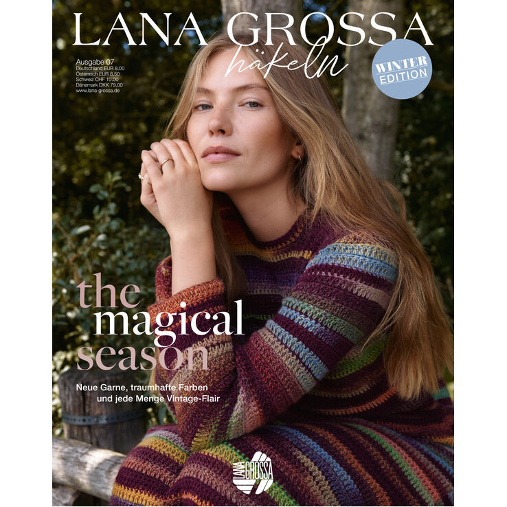 FILATI Häkeln No. 7 - Magazine allemand + explications en français de Lana Grossa