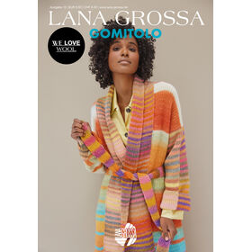 GOMITOLO No. 12 - Magazine allemand + explications en français de Lana Grossa