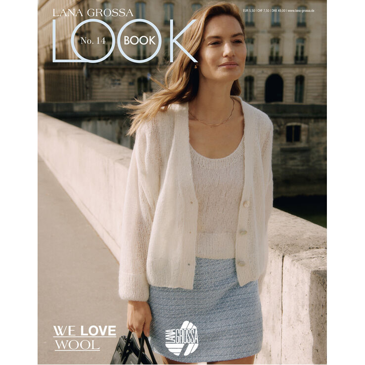 LOOKBOOK No. 14 - Magazine allemand + explications en français de Lana Grossa