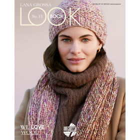 LOOKBOOK No. 13 - Magazine allemand + explications en anglais de Lana Grossa