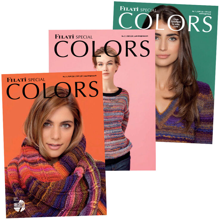 COLORS No. 1+2+3 (FR) de Lana Grossa