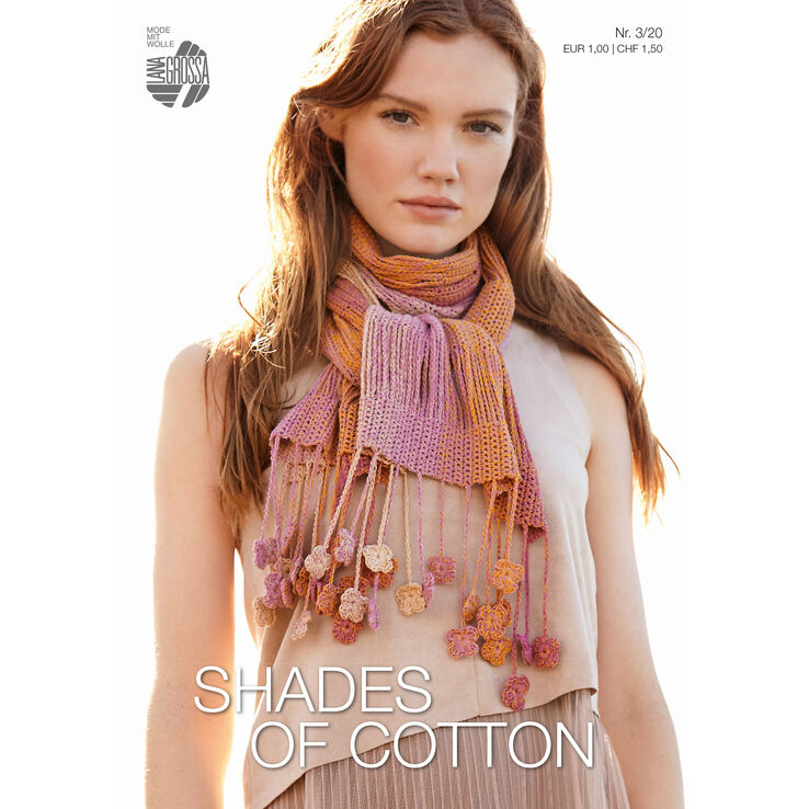 SHADES OF COTTON Flyer No. 3 - Explications en anglais de Lana Grossa