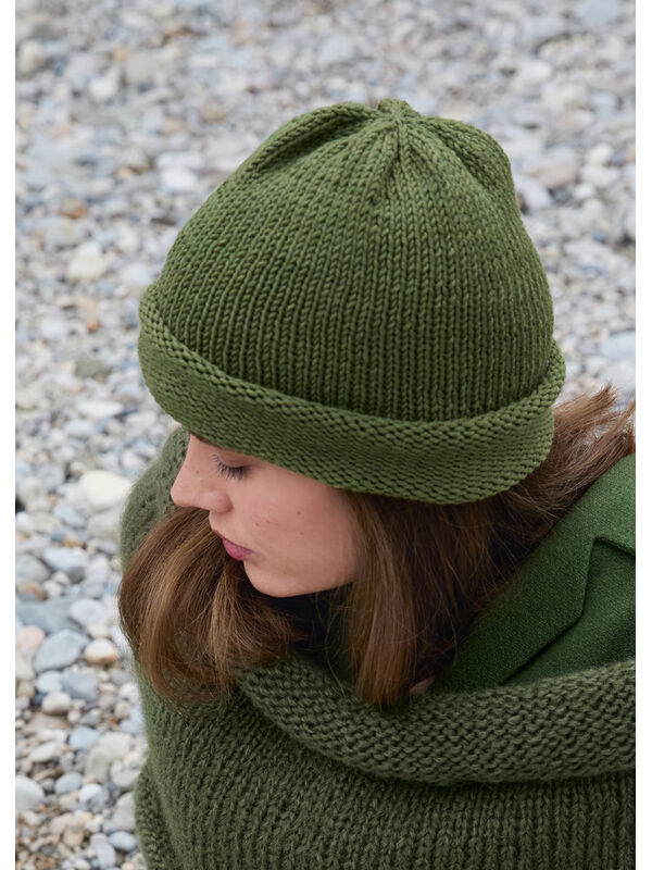 Lana Grossa BONNET Cool Wool Superbig Mélange