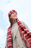 Lana Grossa ÉCHARPE Mohair di Gio, Cool Wool Superbig & Cool Merino